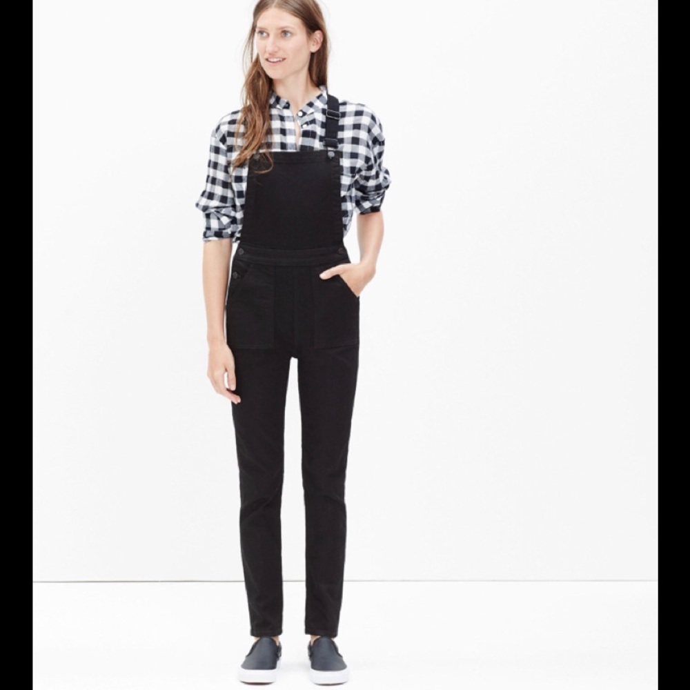 😍Madewell skinny overall jeans😍